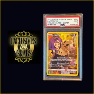 Mimikyu - 245/236 - Cosmic Eclipse - PSA 9 - Secret Rare - Pokemon - TCG - Picture 1 of 3