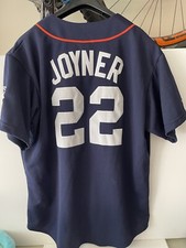 Rare Wally Joyner #22 Majestic San Diego Padres Men’s Blue/Orange Jersey XL