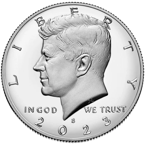2023-S Kennedy Half Dollar DCAM Proof / Same Day Shipping! Cover