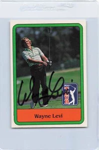1981 Donruss Golf #32 Wayne Levi signiertes Autogramm *J8260 - Bild 1 von 2