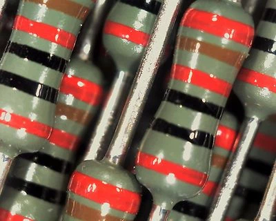 pack of 100 20k 1% 0.25W Philips MRS25 metal film resistors 2322-156-12003 - Image 1 of 3