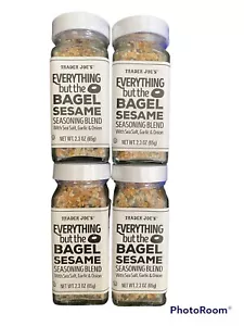 4 PACK - TRADER JOE'S EVERYTHING but the BAGEL SESAME SEASONING BLEND - Picture 1 of 6