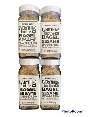 4 PACK - TRADER JOE'S EVERYTHING but the BAGEL SESAME SEASONING BLEND - Image 1 of 4