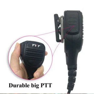 Głośnik Mikrofon PTT do TYT MD-UV380 MD-390 Baofeng Kenwood Dwukierunkowe radio - Zdjęcie 1 z 7