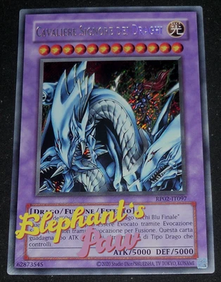 Yugioh - Cavaliere Signore dei Draghi RARA SEGRETA - RP02-IT097 - Immagine 1 di 3