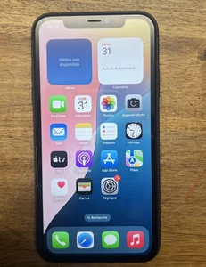 iPhone 11 64Go Noir – Reconditionné – État Correct – Débloqué - Photo 1 sur 8