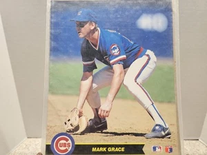 Mark Grace Chicago Cubs MLB 1990 MLB Action Photos Series 2 NIP - Picture 1 of 4