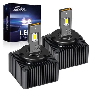 2x LED Headlight D5S Xenon White Replace HID Bulbs For Audi Q3 Quattro 2016-2018 - Picture 1 of 11
