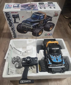 1987 Tamiya 46004 Midnight Pumpkin RC Truck Runs Great! With Original Box Etc! - Picture 1 of 10