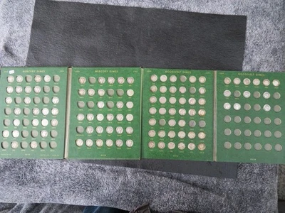 Silver Mercury & Roosevelt set. 96 silver dates & 6 clad dates-Free Shipping - Image 1 of 4