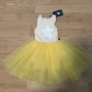 PETITE HAILEY Star Tutu Dress Size 1 Brand New Kids Dress with Tags Yellow - Picture 1 of 10