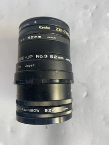 Kenko AC Achromatic Close-Up Lens. No. 3 52mm - Untested - Picture 1 of 9
