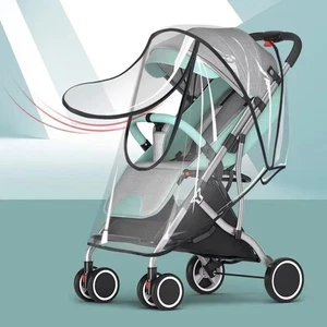 Baby Buggy Regenschutz Universal Regenschutz für Kinderwagen Buggy Wasserdicht - Bild 1 von 8
