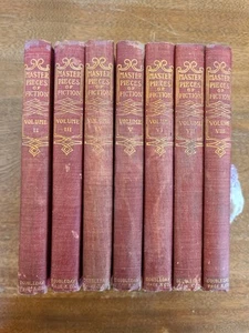 Little Masterpieces of Fiction 1904 7-Volume Antique Book Set Mabie/Strachey - Imagen 1 de 9