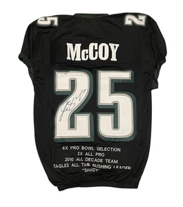 LeSean McCoy Signed Jersey Philadelphia Eagles Autographed Auto JSA - Picture 1 of 2