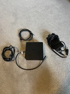 Dell K16A Docking Station With Extra Cords - Picture 1 of 7