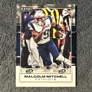 Malcolm Mitchell 2017 Panini Playoff 2nd Down SP #56 Ser# 8/49 - Picture 1 of 2