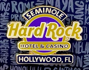 2015 HARD ROCK HOTEL & CASINO HOLLYWOOD, FL CLASSIC CORE LOGO PIN - Bild 1 von 1