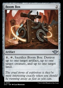 MTG Outlaws of Thunder Junction U Boom Box #0241 - Picture 1 of 1