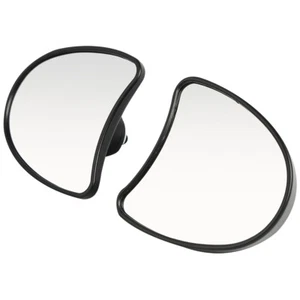 10mm Fairing Mount Rear View Mirrors Fit For Harley Electra Street Glide 96-13 - Foto 1 di 9