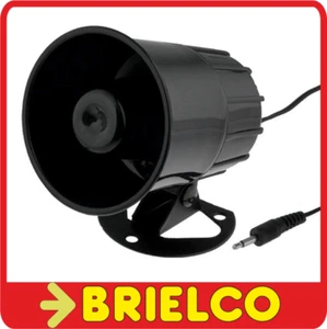 ALTAVOZ PARA EMISORA CB 20W JACK 3.5MM CABLE 2M 90X105MM NEGRO Y SOPORTE BD11325 - Imagen 1 de 1