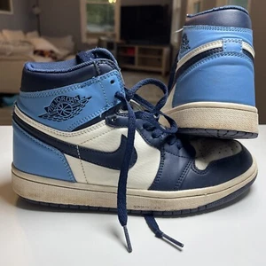 Nike Air Jordan 1 Retro High OG Obsidian 555088-140 - 2019 - Size 6.5y - Picture 1 of 9
