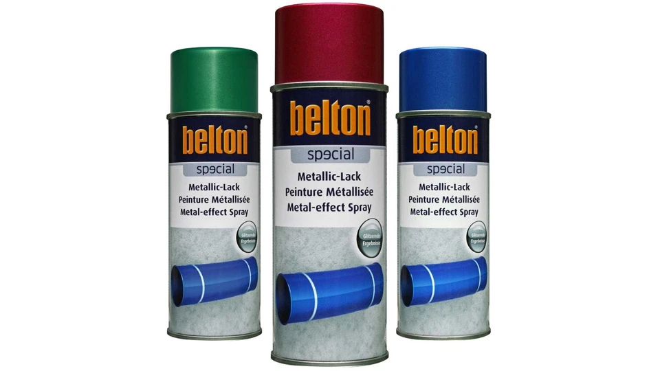Belton Metallic Effekt Spraydose Lackspray für Hobby Deko und Design 400ml - Bild 1 von 1