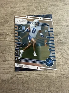 2024 Panini Absolute Terrion Arnold Detroit Lions Rookie (RC) - Picture 1 of 2