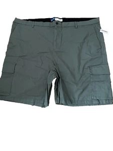 Men's Old Navy Cargo Straight Leg Elastic Waistband Green Shorts Size 50 NWT - Picture 1 of 2