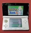 Nintendo 3DS Console Ice White with Pokemon Bank / Transporter + Pokemon Games