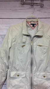 Chaqueta cortavientos Tommy Hilfiger utilitaria para mujer talla L - Imagen 1 de 8