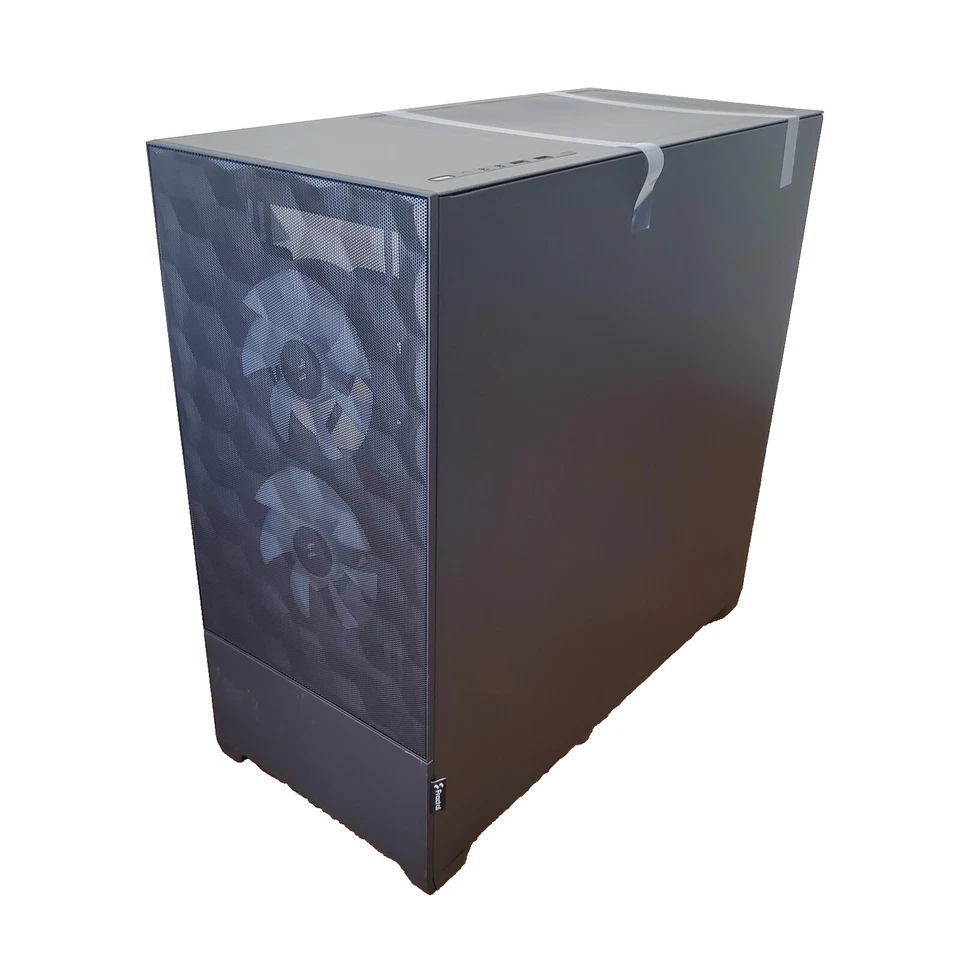 Fractal Design Pop Air RGB Negro TG ATX Alto Flujo de Aire Transparente Vidrio Templado Ventana Foto 1 de 4