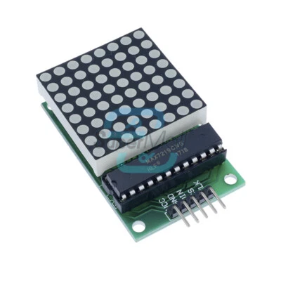 MAX7219 Dot Led Matrix Board MCU Control LED Display Module for Arduino - Bild 1 von 4