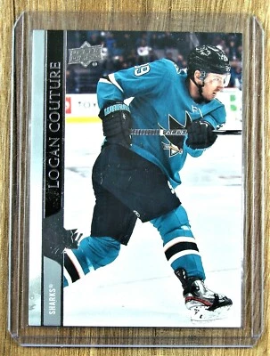 2020-21 Upper Deck Logan Couture #397 San Jose Sharks Card - Image 1 of 3