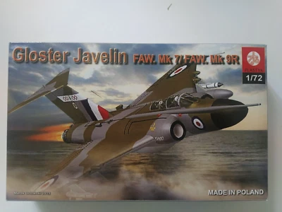 Gloster Javelin Faw.Mk 7/Faw.Mk 9r ,1:72-Zts Plastyk(spedizione tracciata) - Immagine 1 di 3