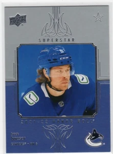 Rollo de honor Brock Boeser 21-22 cubierta superior serie 1 #HR-10 Vancouver - Imagen 1 de 1