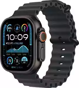 Apple Watch Ultra 2 49mm Black Titanium - Black Ocean Band MX4P3VC/A - Photo 1 sur 2