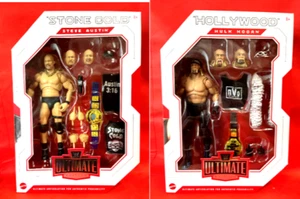 WWE Ultimate Edition HOLLYWOOD HOGAN + STONE COLD Figures NEW SEALED - Picture 1 of 5