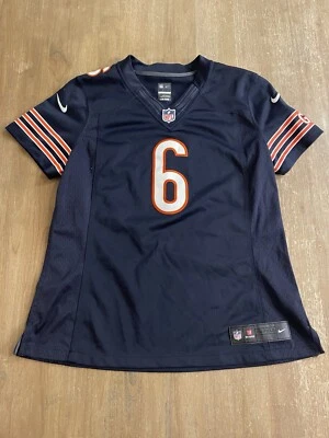 Camiseta de fútbol para mujer Nike Chicago Bears talla grande Jay Cutler azul marino” Foto 1 de 4
