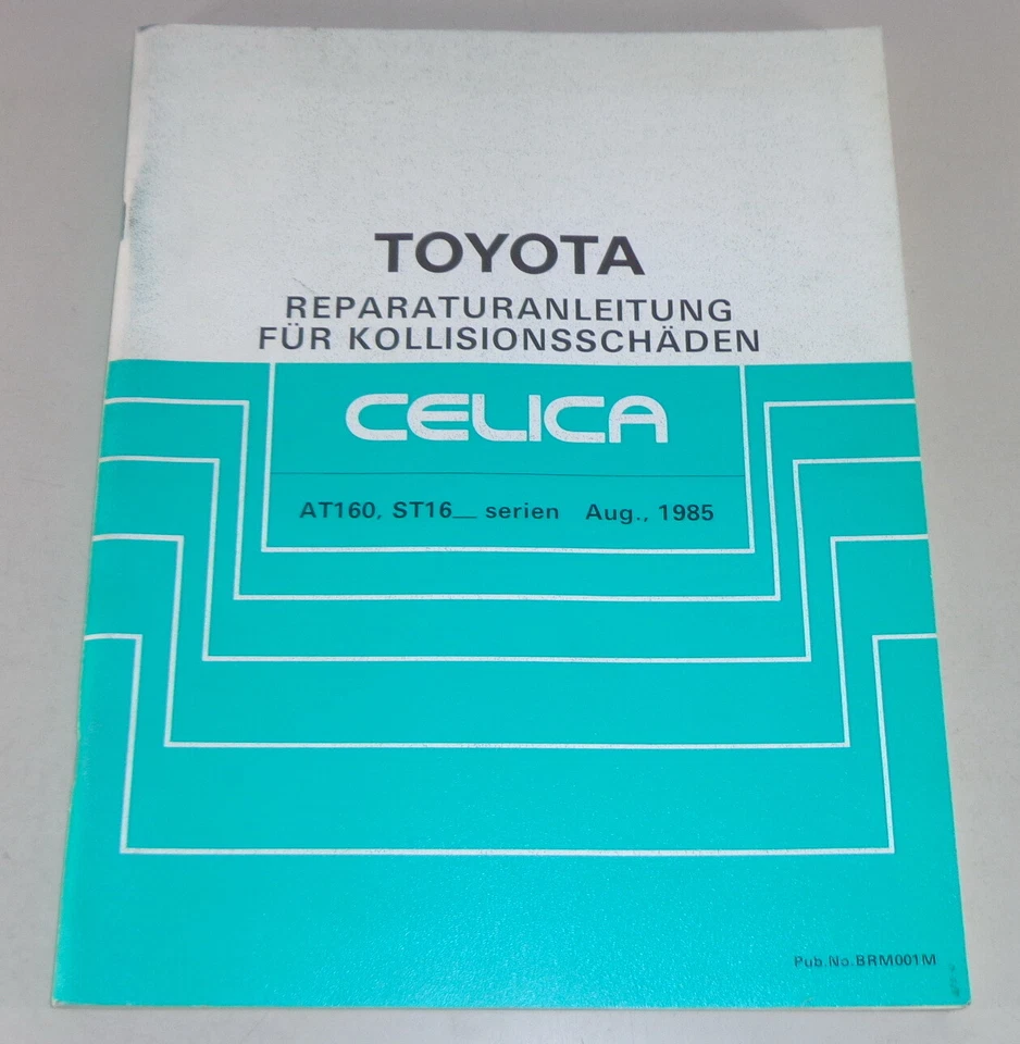 Manual De Taller Toyota Celica Serie AT 160 / ST 16_ Desde 08/1985 - Imagen 1 de 1