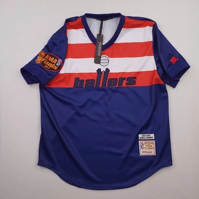 Hudson Outerwear Shirt Mens 3XL Blue Red Ballers NMA Finals Hoodwood Classics - Image 1 of 4