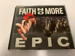 FAITH NO MORE - EPIC 1990 UK CD MIKE PATTON JIM MARTIN MIKE BORDIN RODDY [T10] - Picture 1 of 1