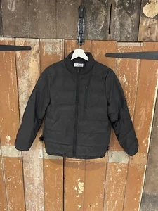 H&M Puffer Thermolite Jacket Coat Black Kids Girls Size 12-13 Years - Picture 1 of 11