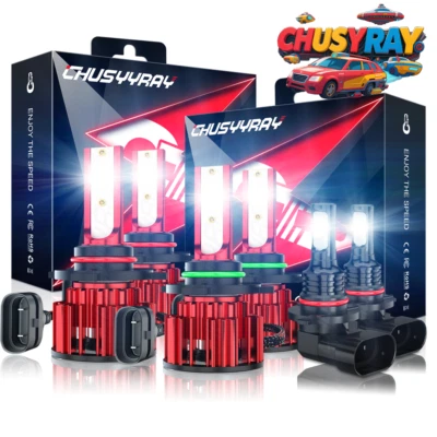 Para Toyota Matrix 2003 2004 2005 2006 2007 2008 - Kit Faros LED y Bombillas Antiniebla Foto 1 de 4