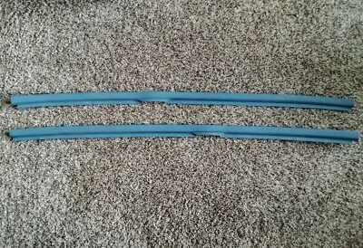 1980-1982 Nissan Sunny Datsun 210 (B310) Coupe Headliner Trim Pair OEM Blue - Изображение 1 из 4