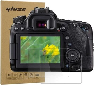 Tempered Glass Screen Protector for Canon EOS 90D 80D 70D T7i(800D) T6s(760D) - Picture 1 of 7