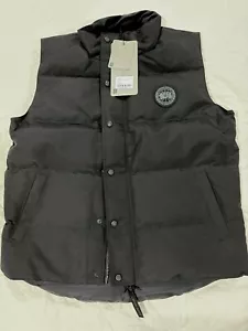 Canada Goose Garson Gilet Crew Uomo, Taglia XL - Nero Etichetta Fusion Fit - Foto 1 di 8