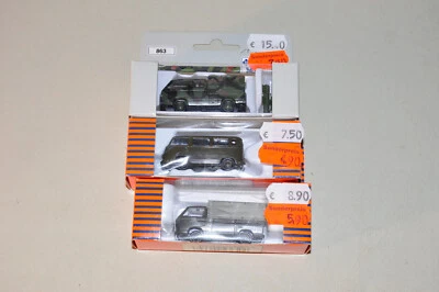 ROCO MINITANKS - Tre AUTOMEZZI militari LEGGERI - scatole originali - Immagine 1 di 4