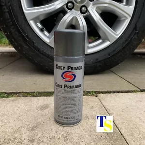 2 x Autosmart Grey Primer 400ml (Spray gris para plásticos metálicos de automóviles) CUIDADO DEL COCHE - Imagen 1 de 2