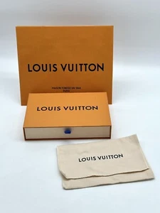 Authentic Louis Vuitton Empty Box 8.5” x 5.5” x 1.75" With Dust Bag/bag For Gift - Picture 1 of 7